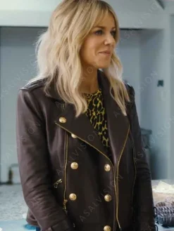 Asal Vision Leather Jackets | Hacks Kaitlin Olson Leather Jacket Black