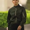 Asal Vision Cotton Jackets | Halle Berry The Union Bomber Jacket Black