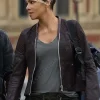 Asal Vision Leather Jackets | Halle Berry The Union Leather Jacket Brown