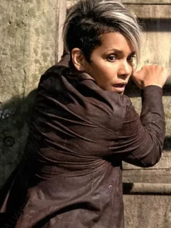 Asal Vision Leather Jackets | Halle Berry The Union Leather Jacket Brown