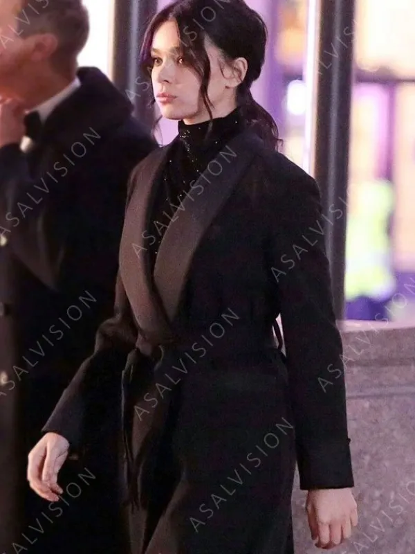 Asal Vision Women Coats | Hawkeye Kate Bishop Trench Coat Black