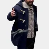 Asal Vision Men Coats | Heart Of Stone 2023 Paul Ready Hooded Coat Blue