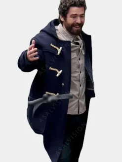Asal Vision Men Coats | Heart Of Stone 2023 Paul Ready Hooded Coat Blue