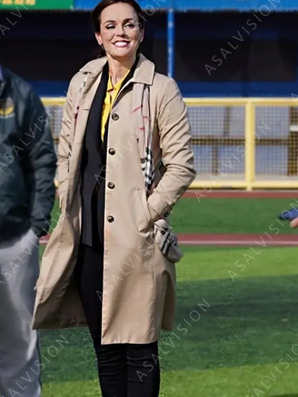 Asal Vision Women Coats | Hearts In The Game Erin Cahill Coat Beige