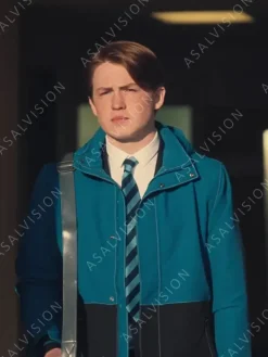 Asal Vision Cotton Jackets | Heartstopper Kit Connor Jacket Blue And Black