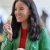 Asal Vision Leather Jackets | Heather Hemmens A Pinch Of Portugal Leather Jacket Green
