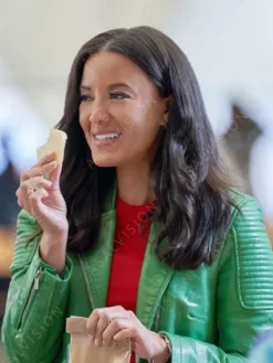 Asal Vision Leather Jackets | Heather Hemmens A Pinch Of Portugal Leather Jacket Green
