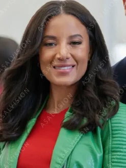 Asal Vision Leather Jackets | Heather Hemmens A Pinch Of Portugal Leather Jacket Green