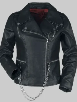 Asal Vision Black Jackets | Leather Jackets | Hellfire Club Unisex Leather Jacket Black