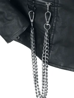 Asal Vision Black Jackets | Leather Jackets | Hellfire Club Unisex Leather Jacket Black