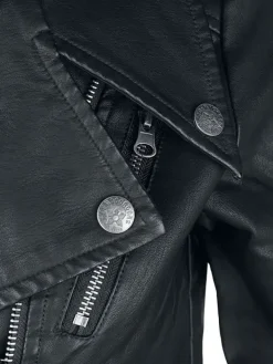 Asal Vision Black Jackets | Leather Jackets | Hellfire Club Unisex Leather Jacket Black
