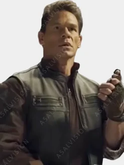 Asal Vision Vests | Hidden Strike 2023 John Cena Leather Vest Black