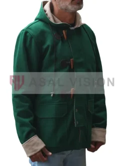 Asal Vision Men Coats | Home Alone Kevin Coat Green