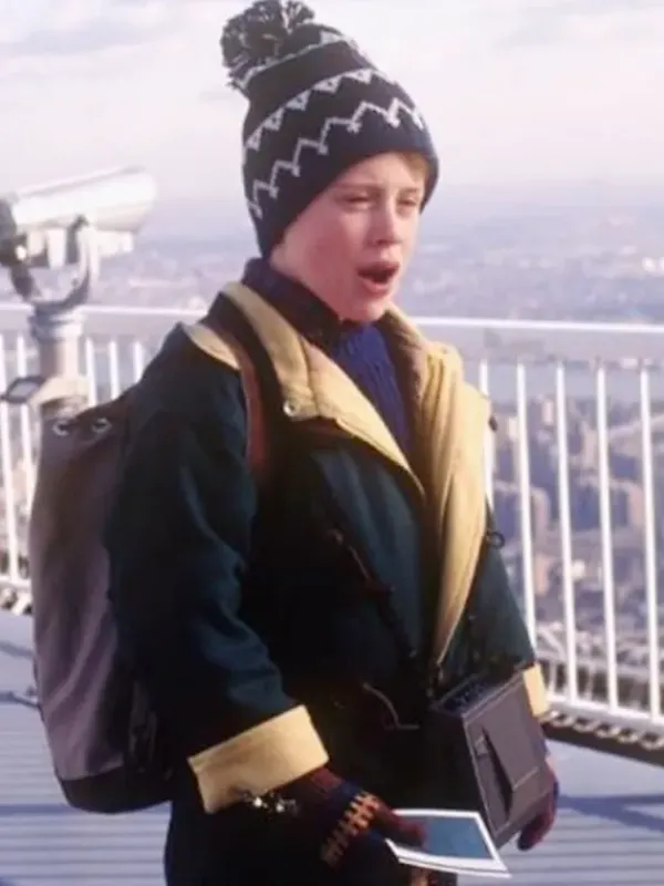 Asal Vision Men Coats | Home Alone Kevin Coat Green