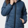 Asal Vision Puffer Jackets | Hood Style Women’s Puffer Jacket Blue