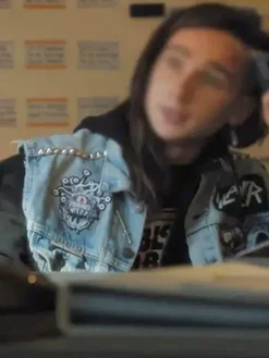 Asal Vision Vests | Vests | Hunter Sylvester Metal Lords Denim Vest Blue