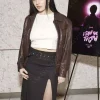 Asal Vision Leather Jackets | I Saw the TV Glow 2024 Charli XCX Leather Jacket Brown