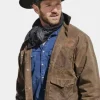 Asal Vision Cotton Jackets | Ian Bohen Yellowstone Season 3 Jacket Brown