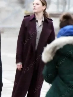 Asal Vision Women Coats | Ilsa Faust Mission Impossible 7 Dead Reckoning Trench Coat Off-White