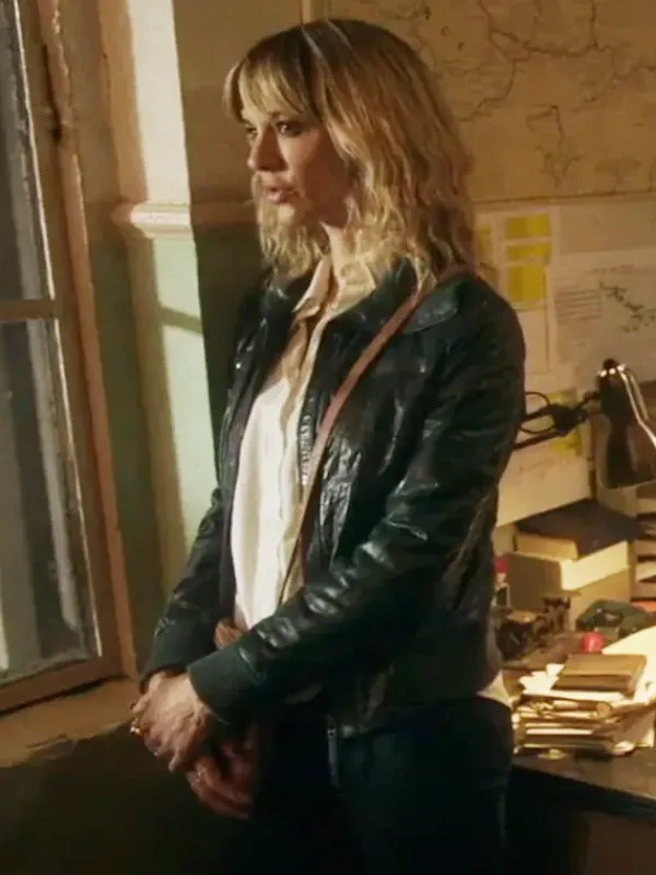 Asal Vision Leather Jackets | Interstate 2024 Asia Argento Leather Jacket Black