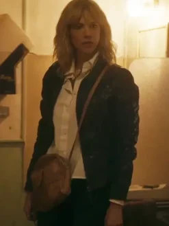 Asal Vision Leather Jackets | Interstate 2024 Asia Argento Leather Jacket Black
