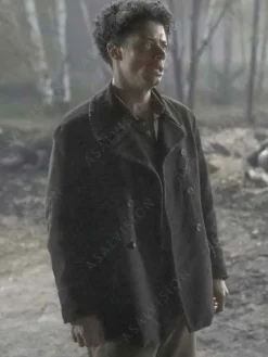 Asal Vision Men Coats | Interview With The Vampire Season 2 Jacob Anderson Peacoat Black