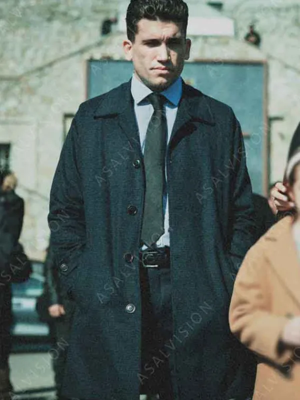Asal Vision Men Coats | Iron Reign Season 1 Néstor Coat Black
