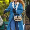 Asal Vision Denim Jackets | Women Coats | It Ends With Us Blake Lively Denim Coat Blue