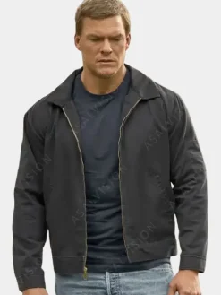 Asal Vision Cotton Jackets | Jack Reacher TV Series Reacher 2022 Jacket Black