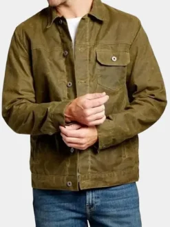 Asal Vision Cotton Jackets | Jack Sheridan Virgin River Season 4 Jacket Green