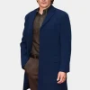 Asal Vision Men Coats | James Whitehouse Anatomy Of A Scandal Coat Blue
