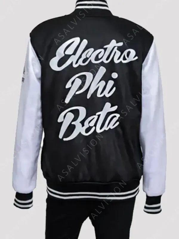Asal Vision Cotton Jackets | Janelle Monae Electro Phi Beta Jacket White And Black