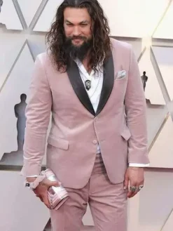 Asal Vision Blazers | Jason Momoa Tuxedo Pink