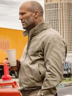 Asal Vision Cotton Jackets | Jason Statham Wrath Of Man Cotton Jacket Sand Color