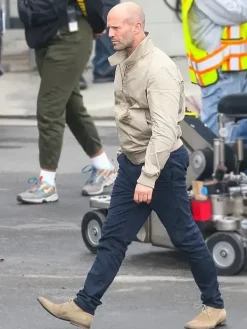 Asal Vision Cotton Jackets | Jason Statham Wrath Of Man Cotton Jacket Sand Color