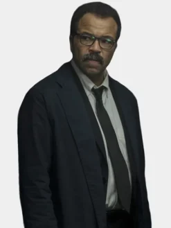 Asal Vision Men Coats | Jeffrey Wright The Batman 2022 Coat Black