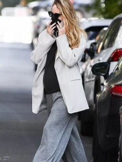 Asal Vision Blazers | Jennifer Lawrence Blazer Grey
