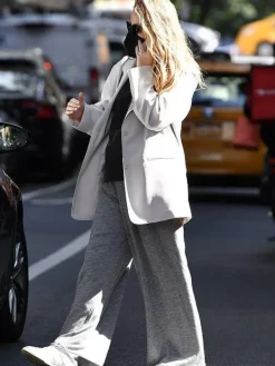 Asal Vision Blazers | Jennifer Lawrence Blazer Grey
