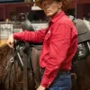 Asal Vision Cotton Jackets | Jimmy Hurdstrom Yellowstone Shirt Red