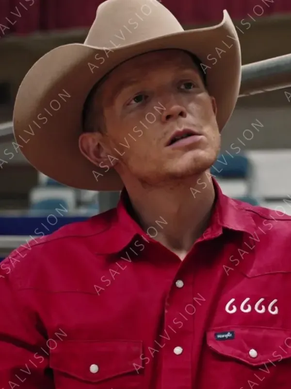 Asal Vision Cotton Jackets | Jimmy Hurdstrom Yellowstone Shirt Red