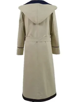 Asal Vision Women Coats | Jodie Whittaker Doctor Who Trench Coat Grey