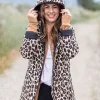 Asal Vision Women Coats | Joe Fresh Jilly Puffer Coat Leopard Print