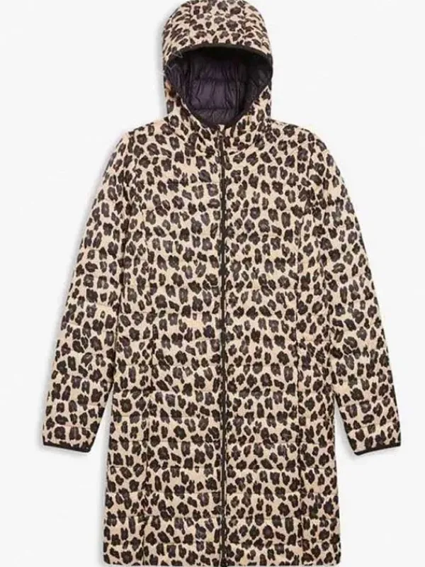 Asal Vision Women Coats | Joe Fresh Jilly Puffer Coat Leopard Print