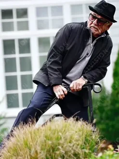 Asal Vision Cotton Jackets | Joe Pesci Bupkis 2023 Cotton Jacket Black