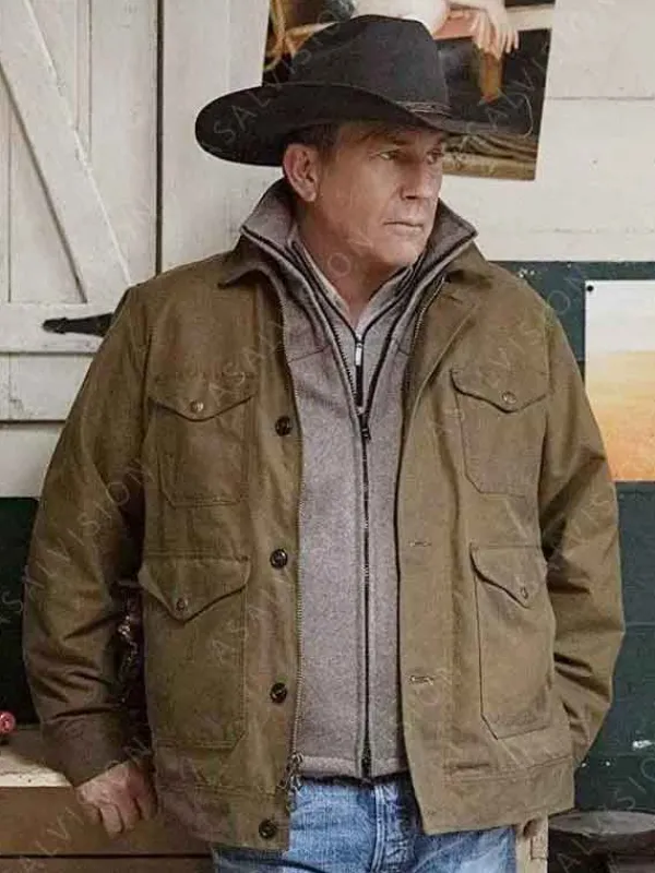 Asal Vision Cotton Jackets | John Dutton Yellowstone Cotton Jacket Brown