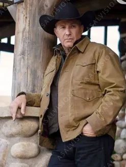 Asal Vision Cotton Jackets | John Dutton Yellowstone Cotton Jacket Brown