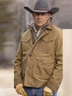 Asal Vision Cotton Jackets | John Dutton Yellowstone Cotton Jacket Brown