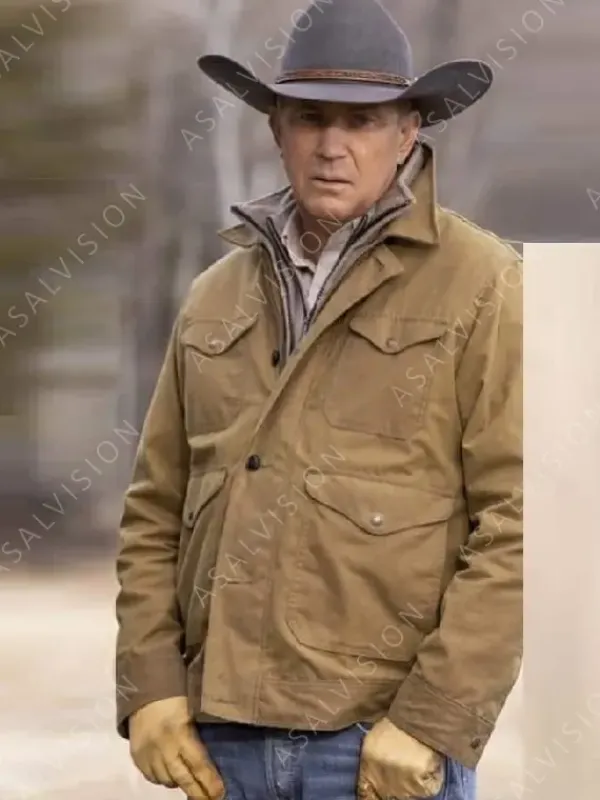 Asal Vision Cotton Jackets | John Dutton Yellowstone Cotton Jacket Brown