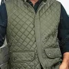 Asal Vision Vests | John Dutton Yellowstone Quilted Vest Green