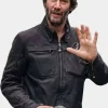Asal Vision Cotton Jackets | John Wick 4 2023 Keanu Reeves Jacket Black